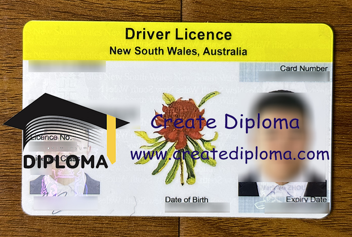 NSW Australia driver's license