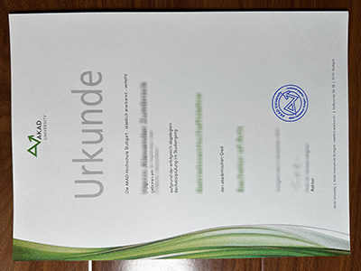 AKAD University diploma