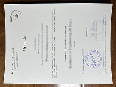 Diploma Hochschule urkunde