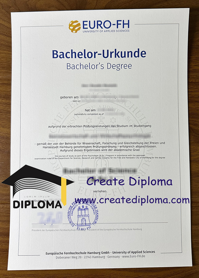 EURO-FH urkunde