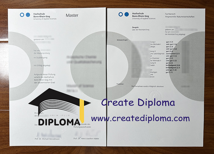 Hochschule Bonn-Rhein-Sieg diploma