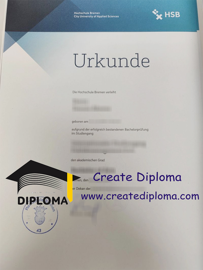 Hochschule Bremen diploma