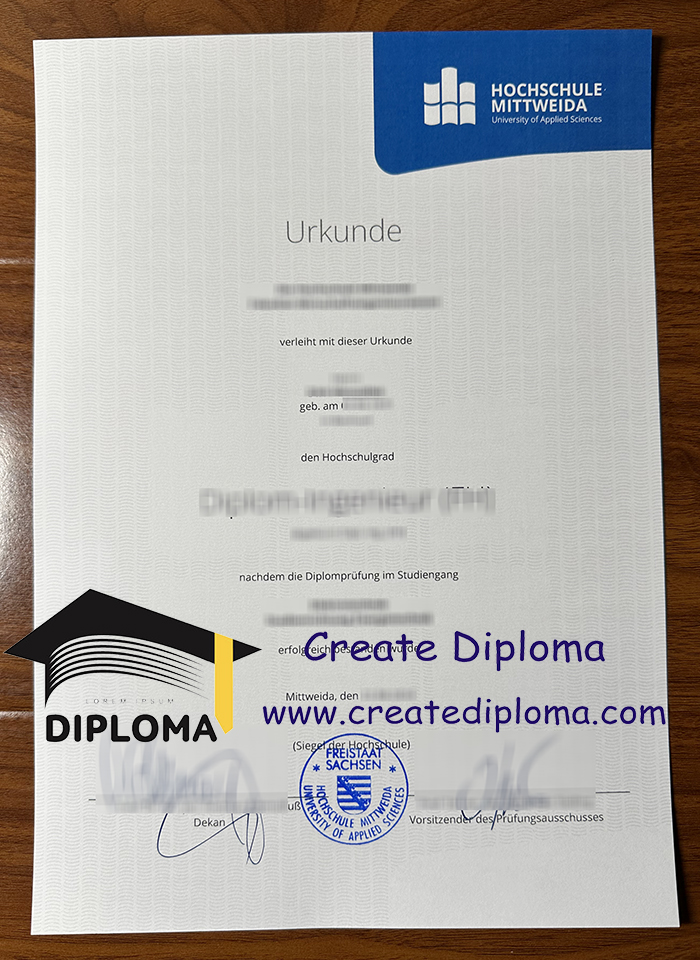 Hochschule Mittweida diploma