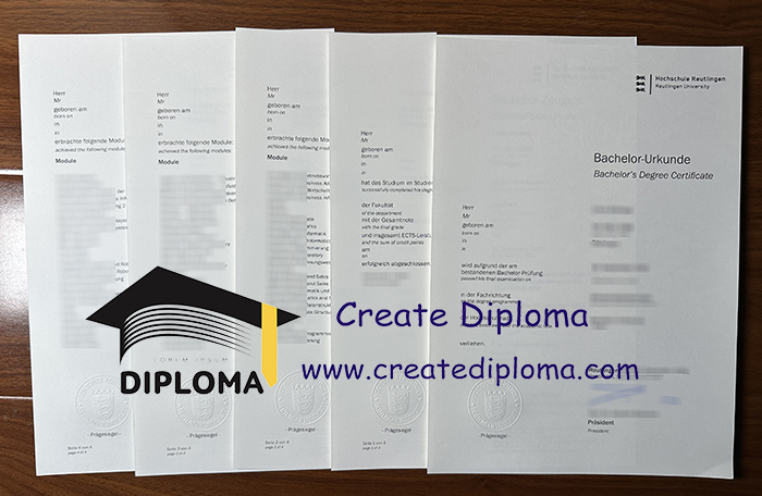Hochschule Reutlingen diploma