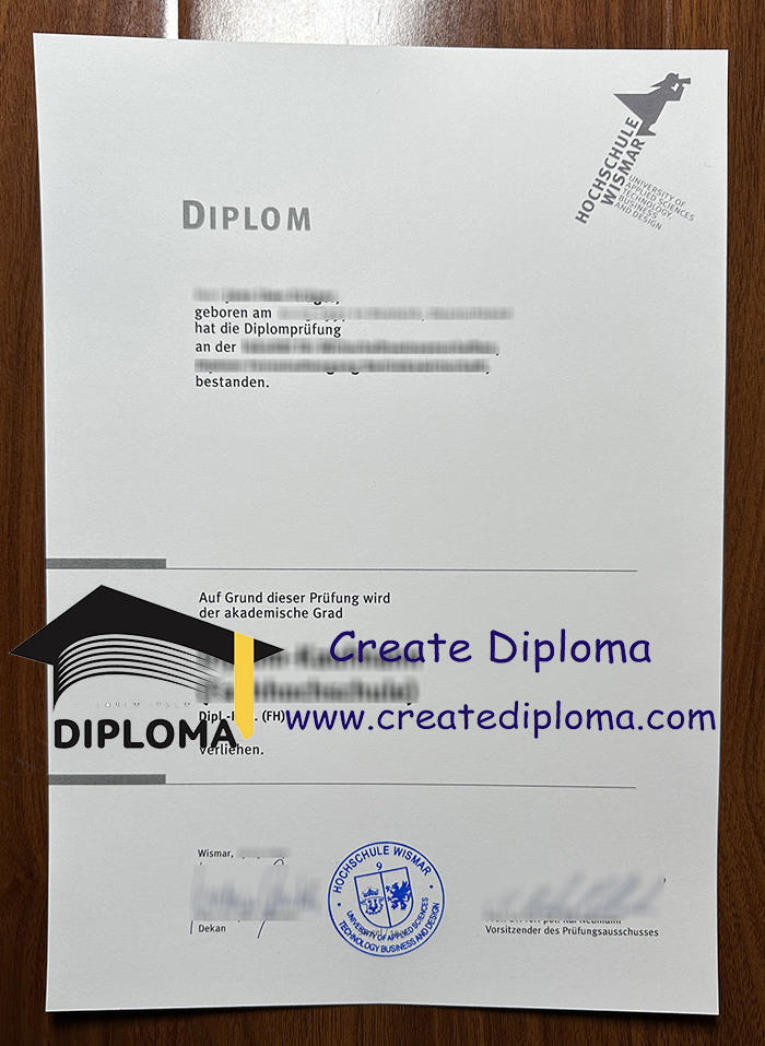 Hochschule Wismar diploma