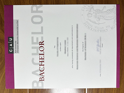 Kiel University diploma
