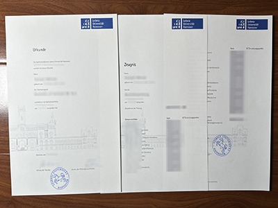 Leibniz Universität Hannover urkunde