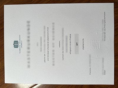 Technische Universität Chemnitz diploma