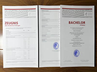 Technische Universität Darmstadt diploma and transcript