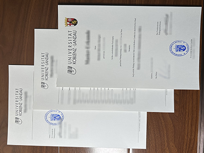 Universität Koblenz-Landau diploma