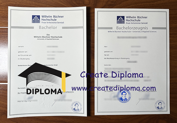 Wilhelm Büchner Hochschule diploma