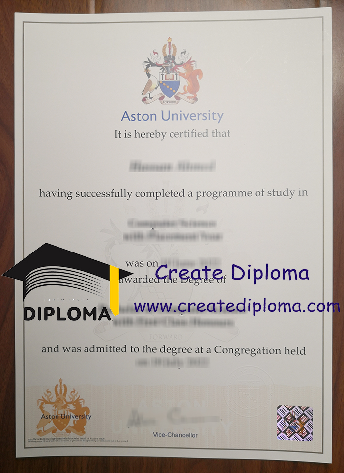 Aston University diploma