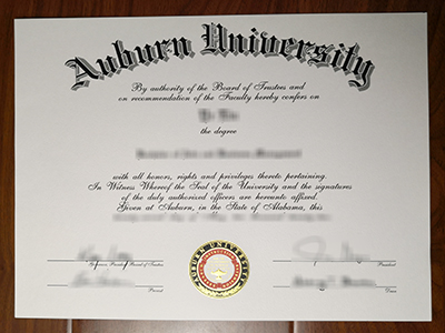 Auburn University diploma
