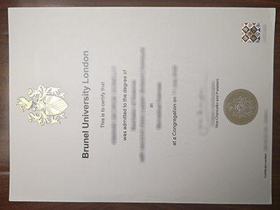 Brunel University London diploma