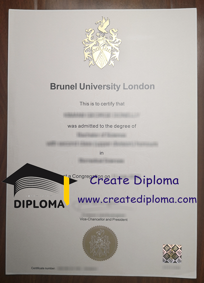 Brunel University London diploma