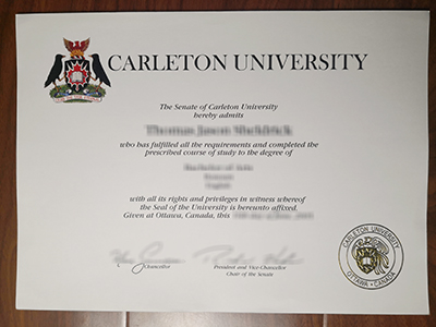 Carleton University diploma