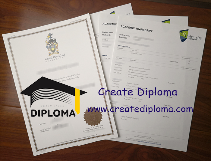Central Queensland University diploma