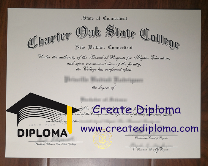 Charter Oak State College diploma