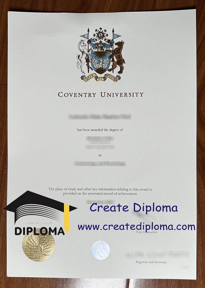 Coventry University diploma