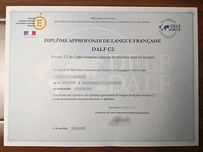DALF C2 certificate