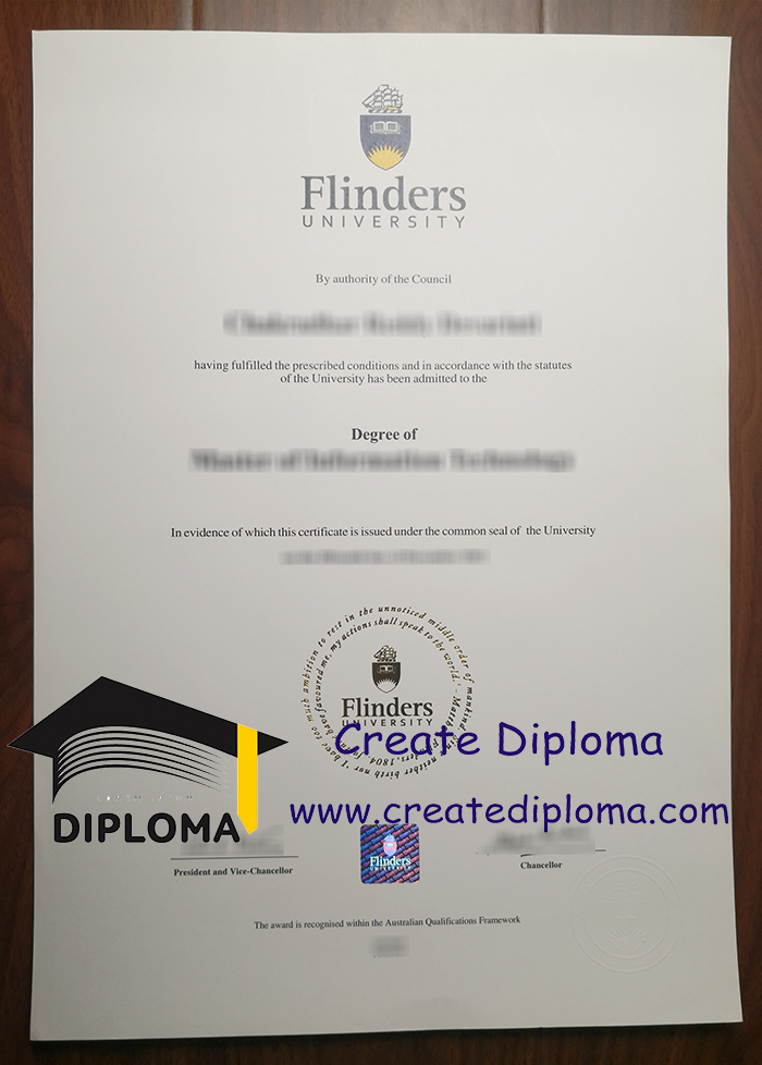 Flinders University diploma