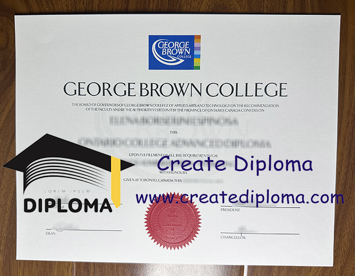George Brown College diploma
