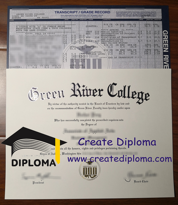 Green River College diploma