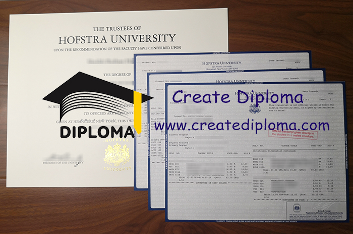 Hofstra University diploma