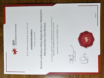 INTI International University degree