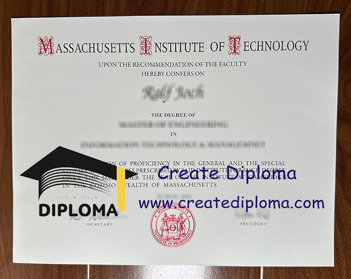 MIT diploma