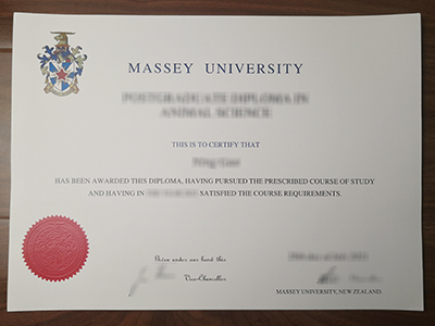 Massey University diploma