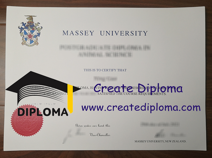 Massey University diploma