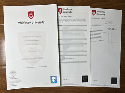 Middlesex University diploma