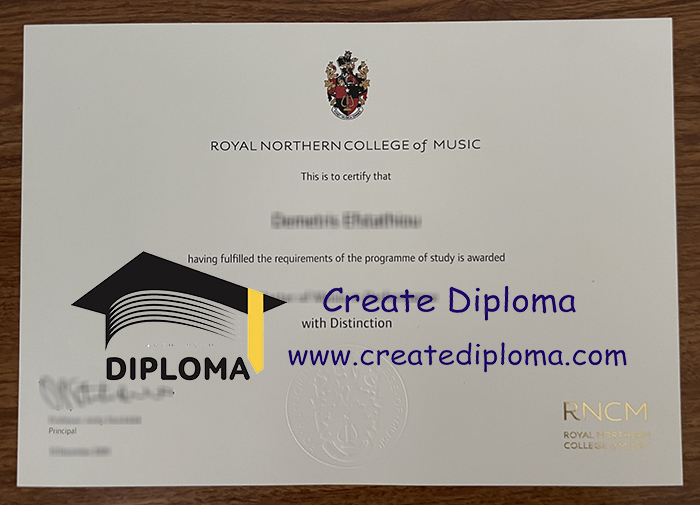 Royal Northern College of Music diploma