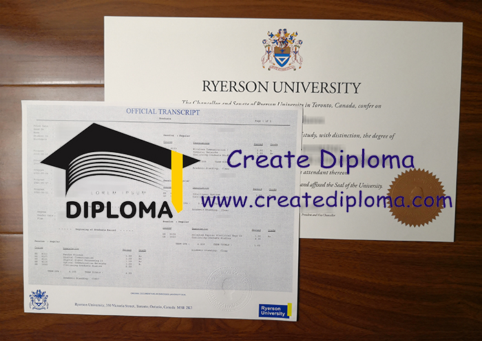 Ryerson University diploma