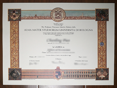 Università di Bologna diploma