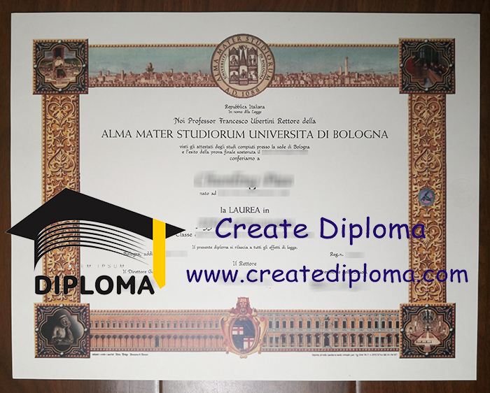 Università di Bologna diploma