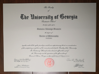 University of Georgia diploma