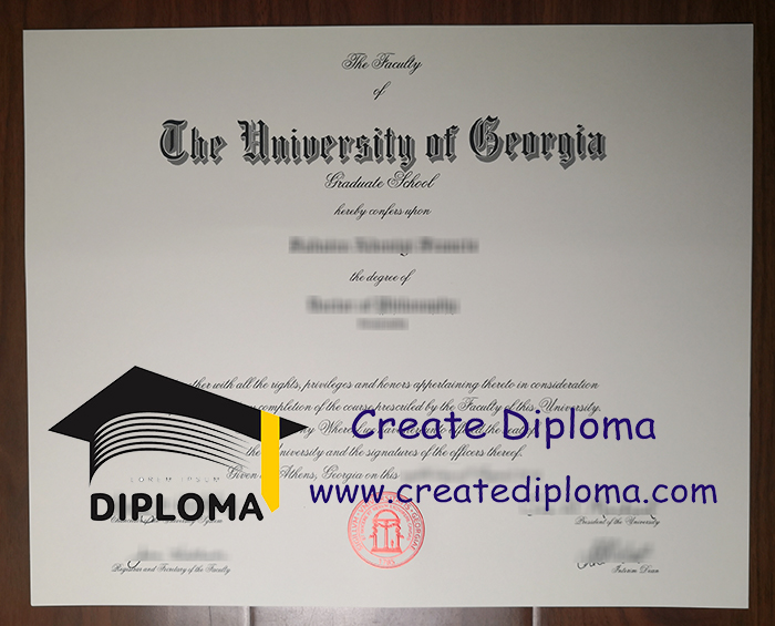 University of Georgia diploma