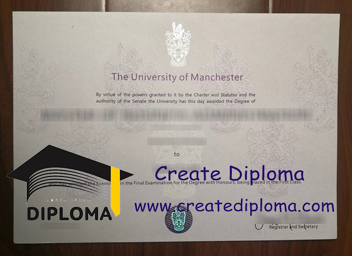 University of Manchester diploma