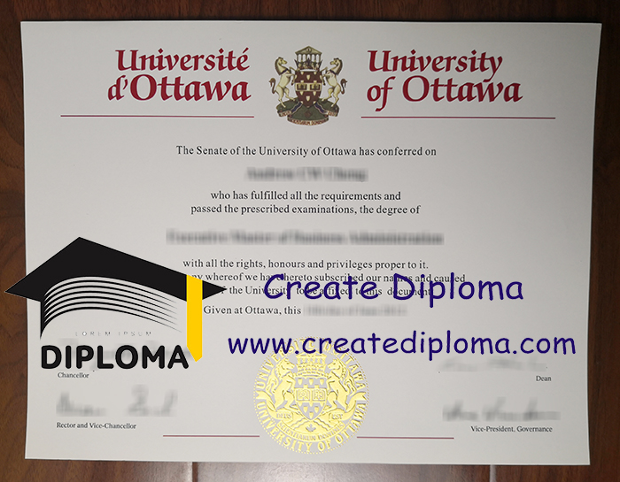 University of Ottawa diploma