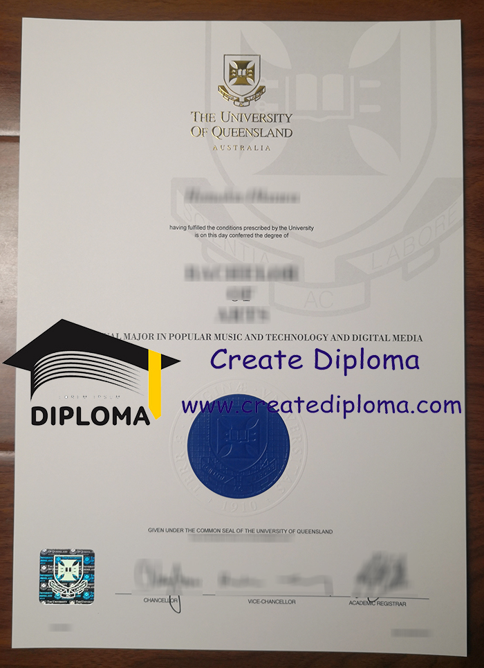 University of Queensland diploma