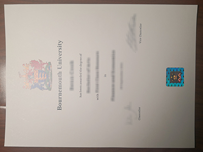 Bournemouth University diploma