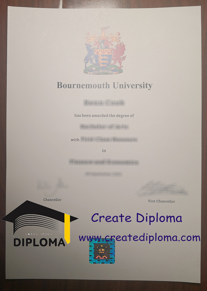 Bournemouth University diploma