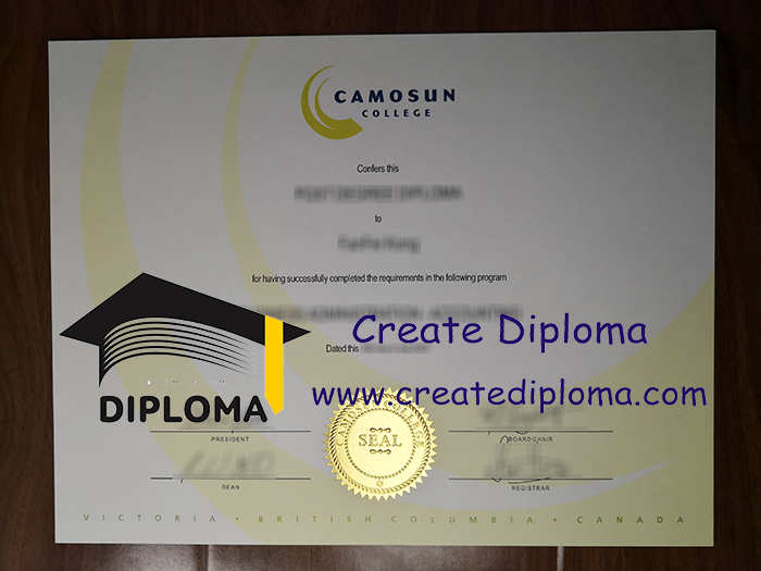 Camosun College diploma