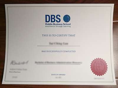 Dublin Business School diploma