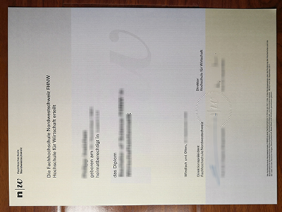 Fachhochschule Nordwestschweiz diploma