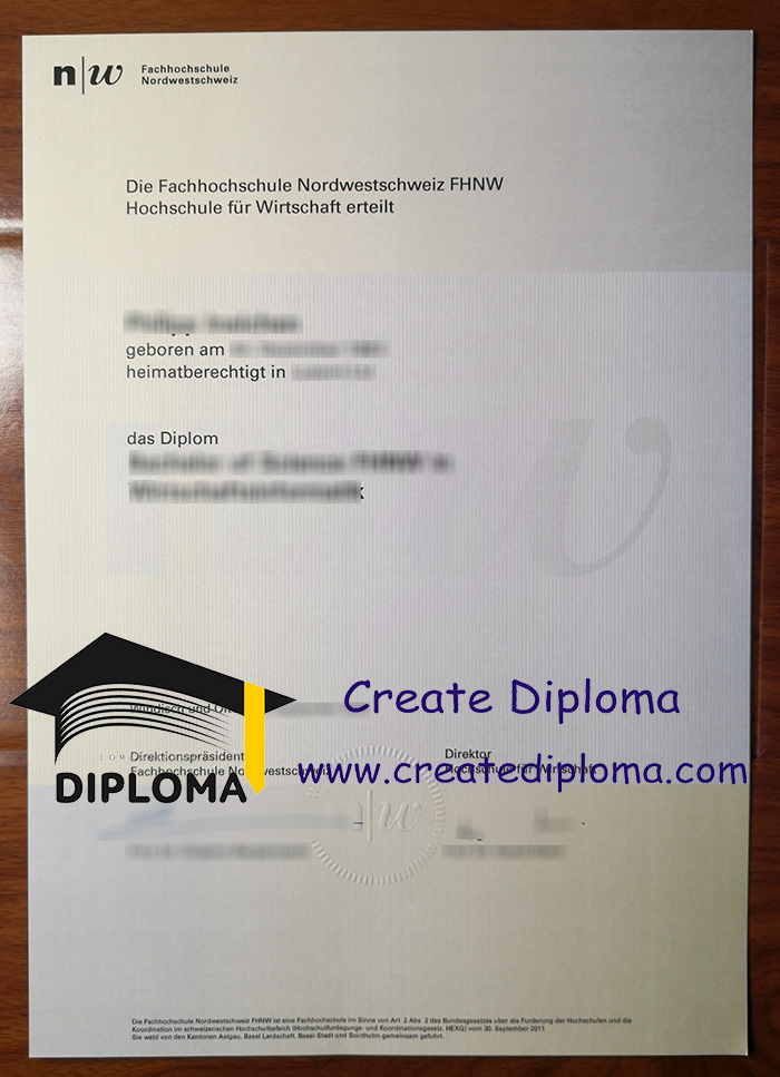 Fachhochschule Nordwestschweiz diploma