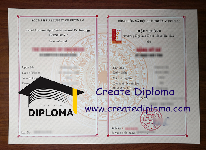 Hanoi University of Science and Technology diploma