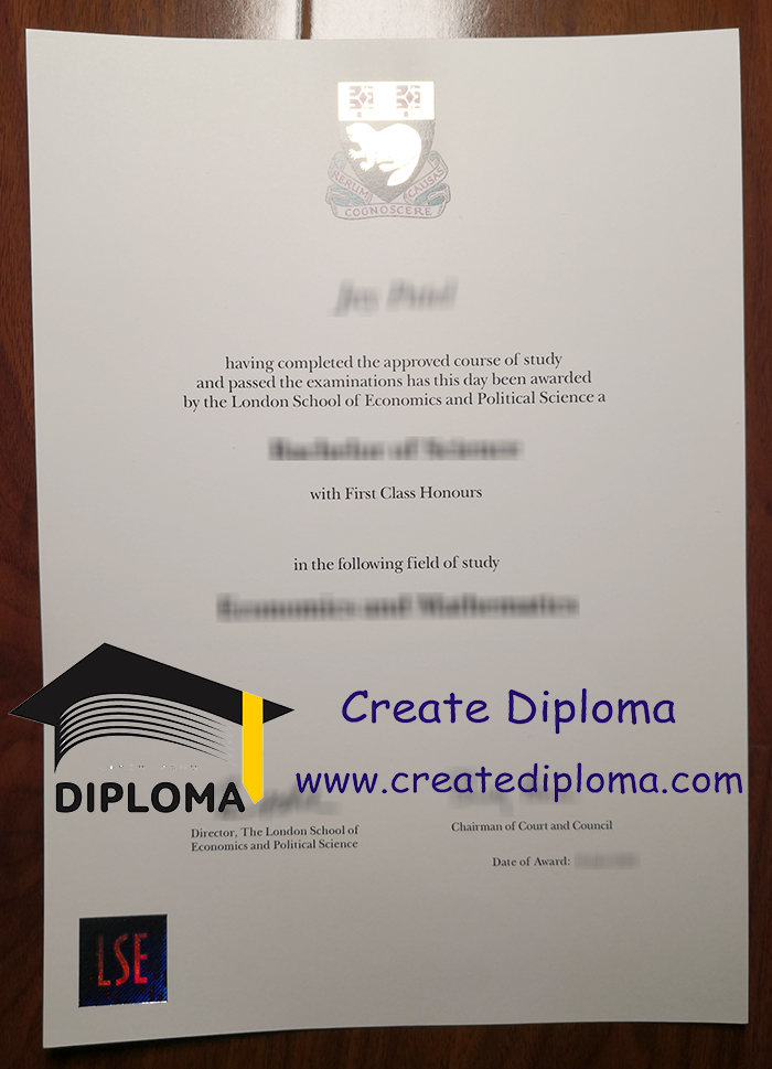 London School of Economics diploma
